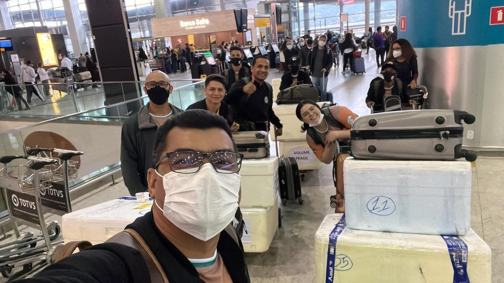 Prefeito de Porto de Moz posta fotos de viagem à África. — Foto: Reprodução / Facebook