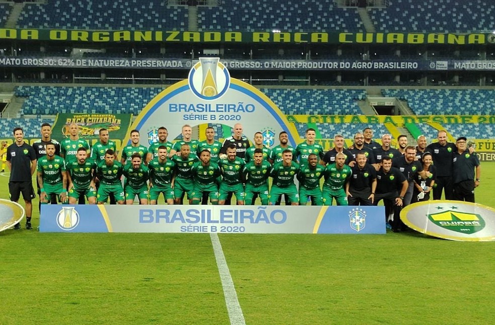 Cuiabá conquista acesso à Série A do Brasileiro — Foto: FMF