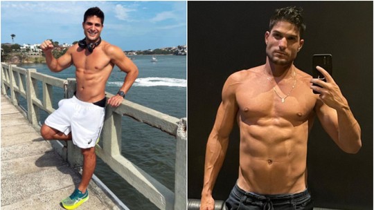 Ex-BBB André Martinelli seca 5 quilos e ganha elogio de Jonas Sulzbach: ‘No melhor shape’ 