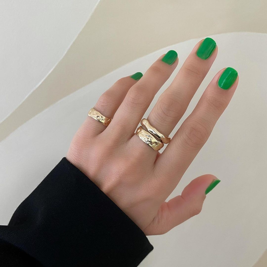 Unhas verde  (Foto: Instagram/ @betina_goldstein)