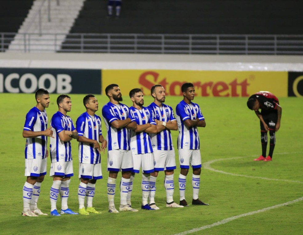 Técnico destacou personalidade do grupo azulino — Foto: Ailton Cruz/Gazeta de Alagoas