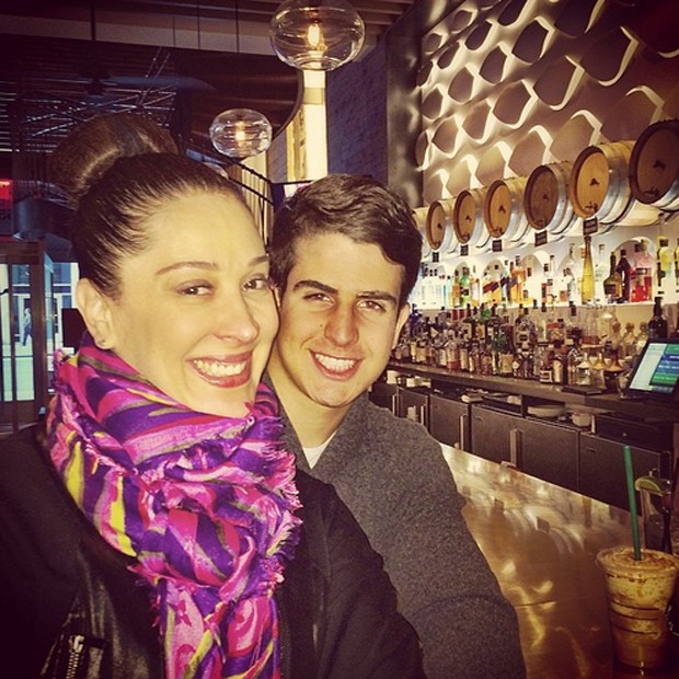 Claudia Raia e o filho Enzo (Foto: Reprodução/Instagram)