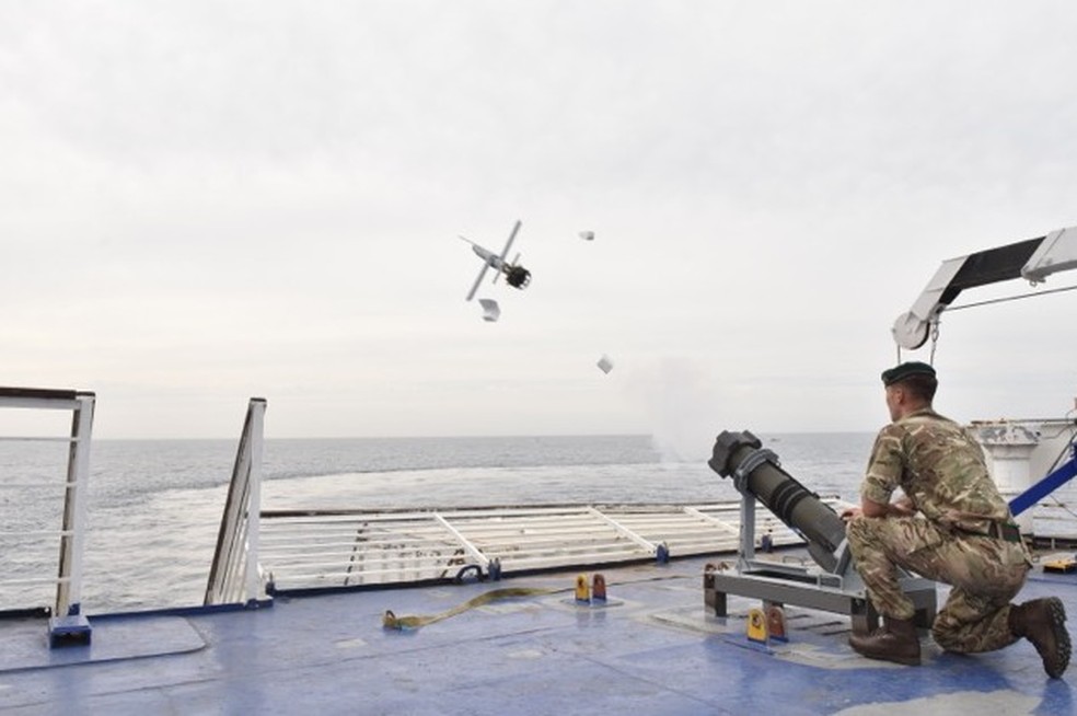 Hero-90 tem um alcance de cerca de 40km, como o desejado na cotação aberta pelo exército brasileiro — Foto: Divulgação