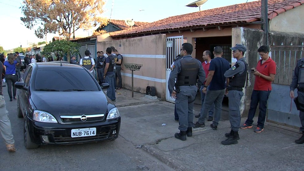 Confronto terminou em morte dentro de residência no Bairro CPA III, em Cuiabá (Foto: Reprodução/TVCA)