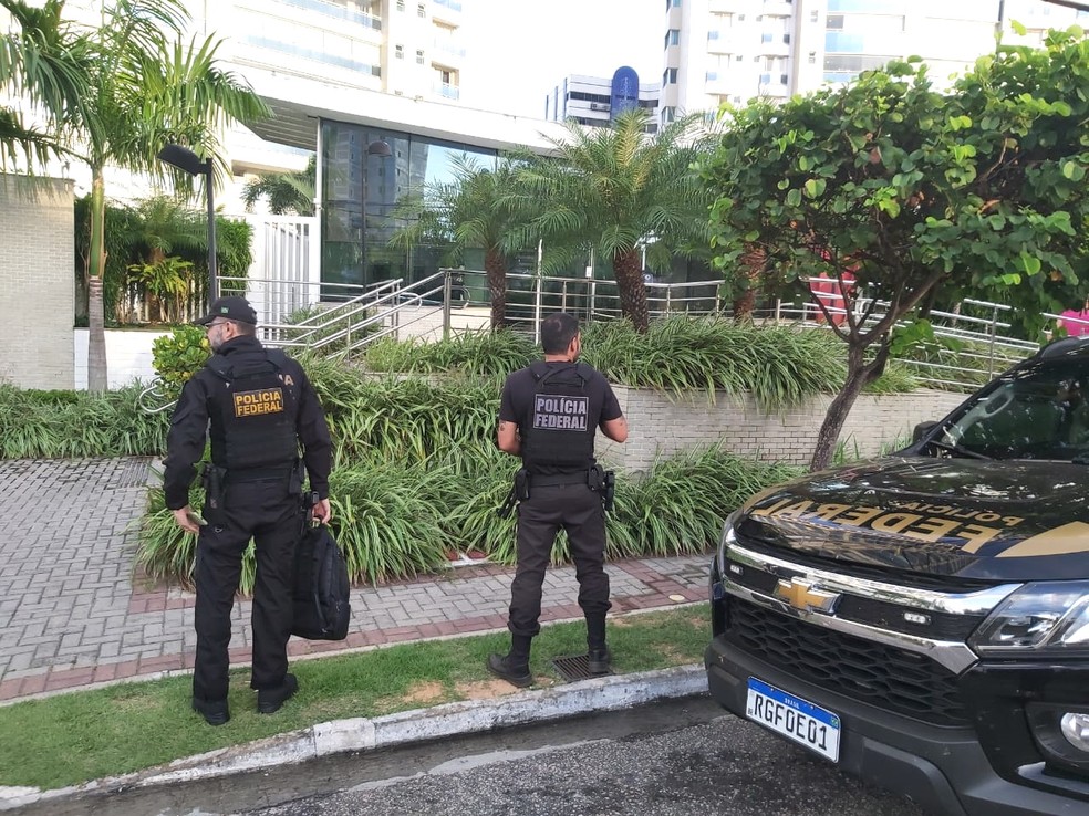 PF investiga fraude na contratação de plantonistas para o combate à Covid em Canguaretama — Foto: Polícia Federal/Divulgação