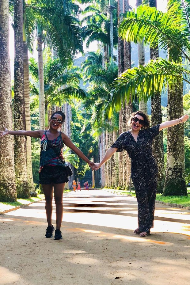 Fernanda Souza e Aretha OLiveira (Foto: Reprodução/Instagram)