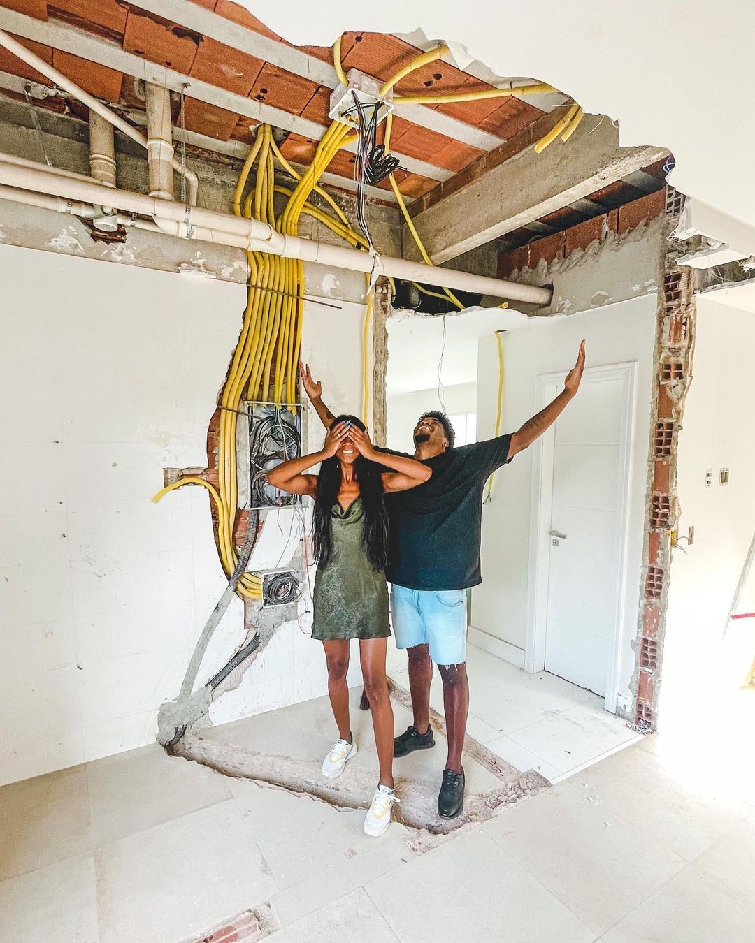 Camilla de Lucas inicia a reforma de sua nova casa (Foto: Reprodução/Instagram)