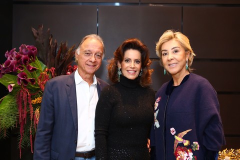 Jacques Rodrigues, Maria Terezinha Geo e Julia Valle