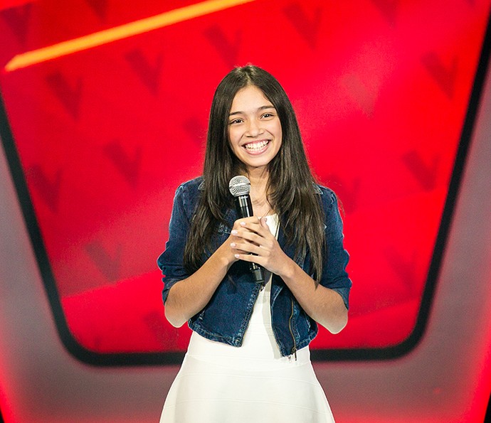 Mayara Cavalcante é aprovada no The Voice Kids (Foto: Isabella Pinheiro/Gshow)