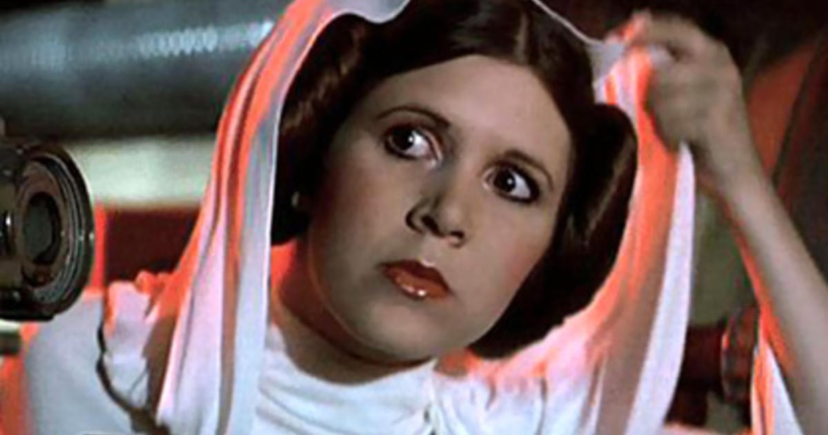 Carrie Fisher como princesa Leia (Foto: Divulgação )