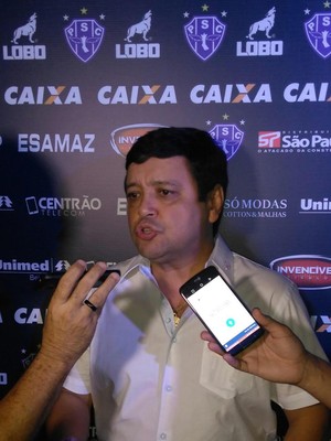 Alberto Maia, presidente do Paysandu (Foto: Kaio Rodrigues/GloboEsporte.com)