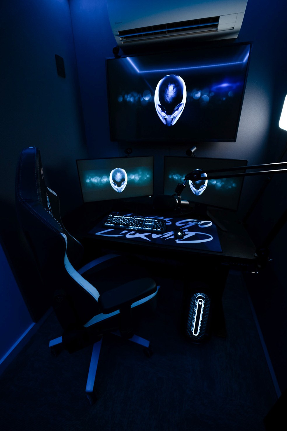 O local possui tecnologia gamer de última geração da Dell e da Alienware — Foto: Team Liquid / Divulgação