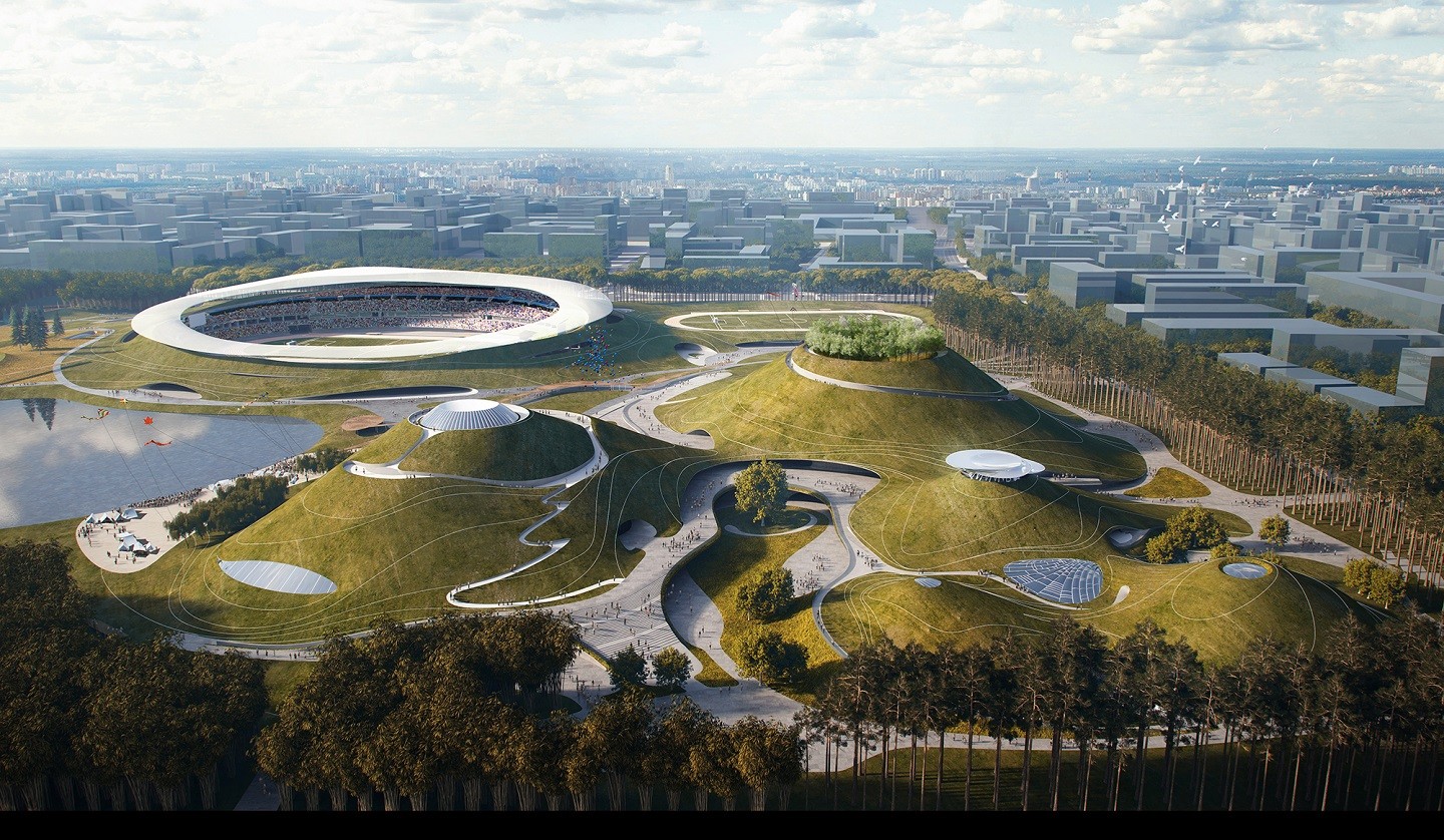 Assim será o maior centro esportivo subterrâneo do mundo! (Foto: Divulgação)