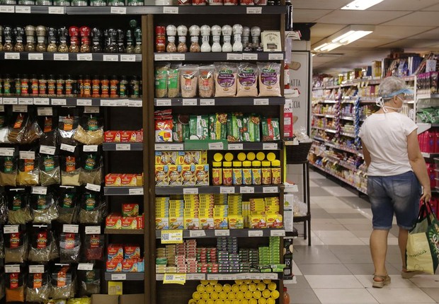 Supermercado no Rio de Janeiro, consumo, mercado, varejo, inflação, preços, compras, consumidor, comércio (Foto: Tania Rego/Agência Brasil)
