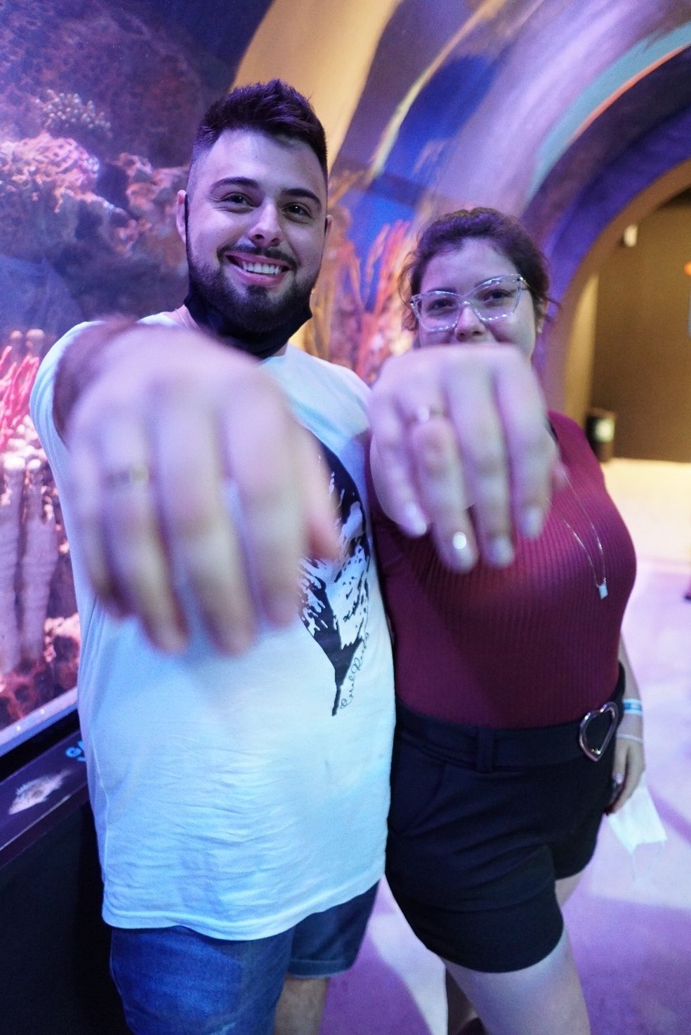 Casal está junto há cerca de quatro anos — Foto: Divulgação 