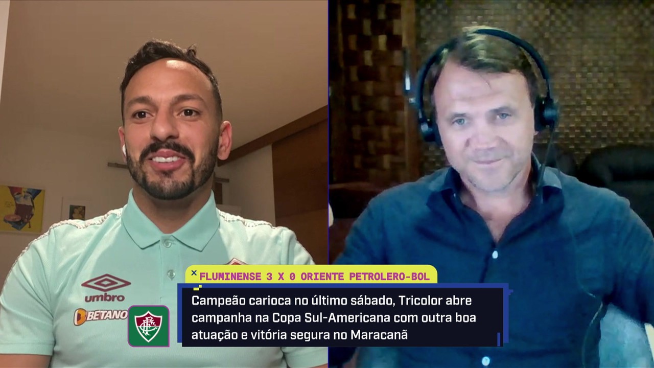 Yago, do Fluminense, fala com o Tá na Área, comenta sobre título do Carioca e vitória na Sul-Americana