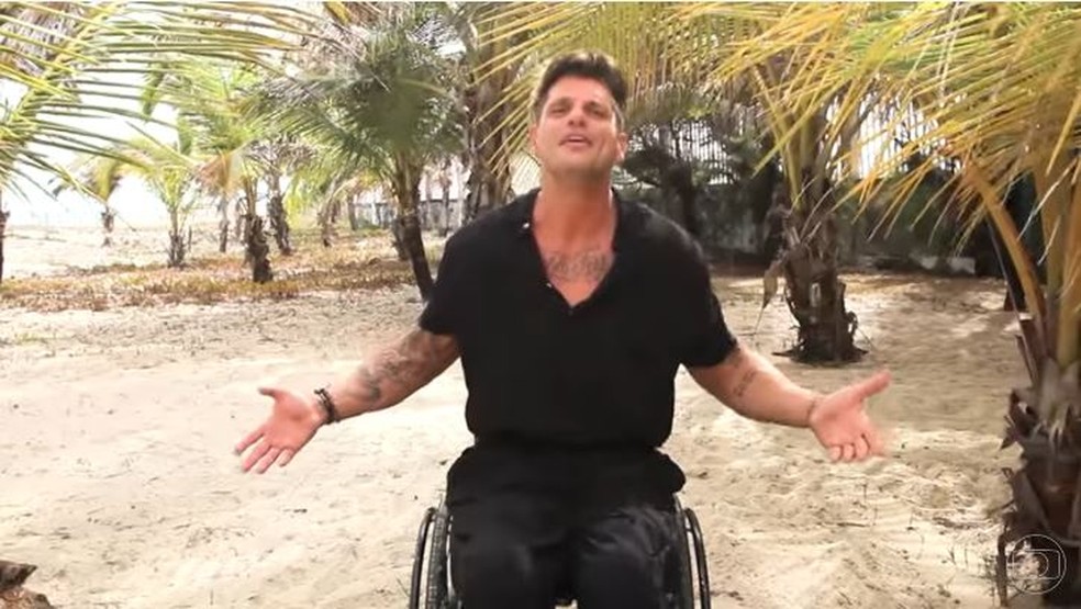Ex-BBB e atleta Fernando Fernandes é o novo apresentador de 'No Limite' — Foto: Reprodução