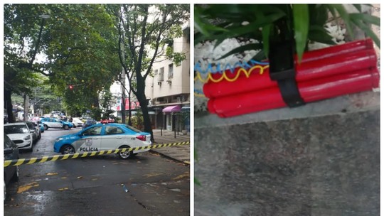 Suspeita de bomba interdita rua da Tijuca