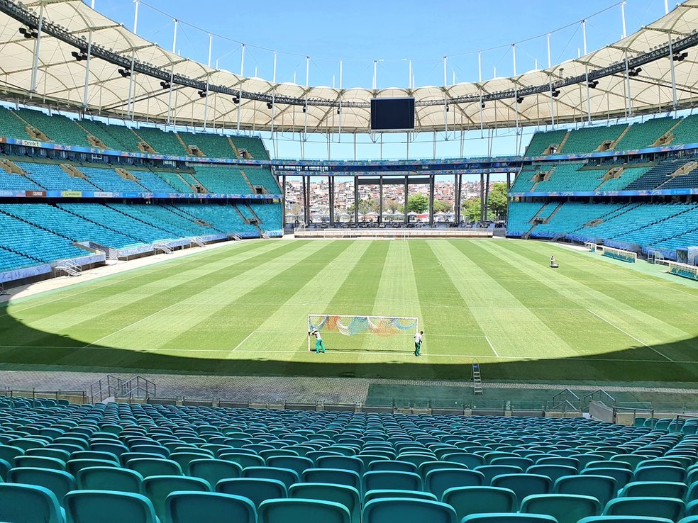 Arena Fonte Nova vai ser palco da partida entre Bahia e Barcelona de Ilhéus — Foto: Divulgação/EC Bahia