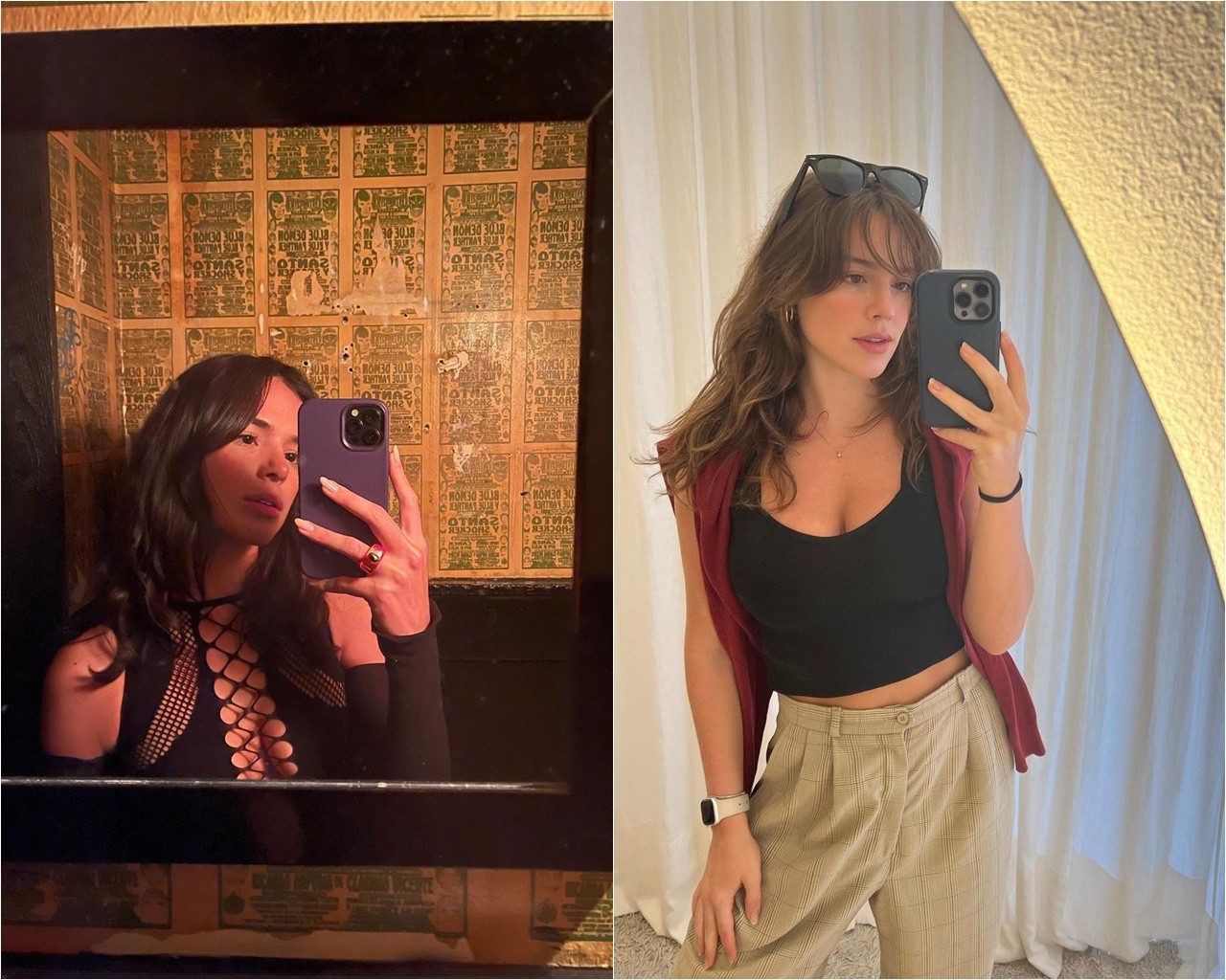 Fãs notaram semelhanças entre Alice Wegmann e Bruna Marquezine (Foto: Reprodução/Instagram)