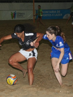 Final do Municipal de Vitória, futebol de areia feminino, entre Rio Branco-ES e Vitória-ES (Foto: Divulgação/Pauta Livre)