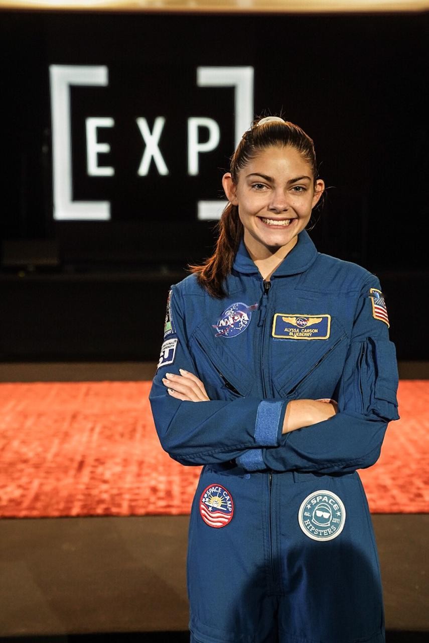 Alyssa Carson, astronauta de 18 anos que é grande aposta para missão em Marte (Foto: Divulgação)