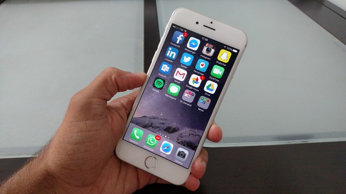 iPhone 6 foi lançado pela Apple em 2014 (Foto: Reprodução/Lucas Mendes)