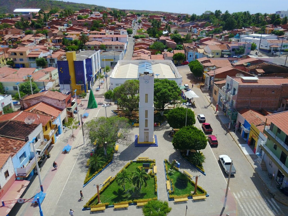 Farias Brito tem cerca de 19 mil habitantes e uma frota de 4.597 veículos. — Foto: Prefeitura de Farias Brito/Divulgação