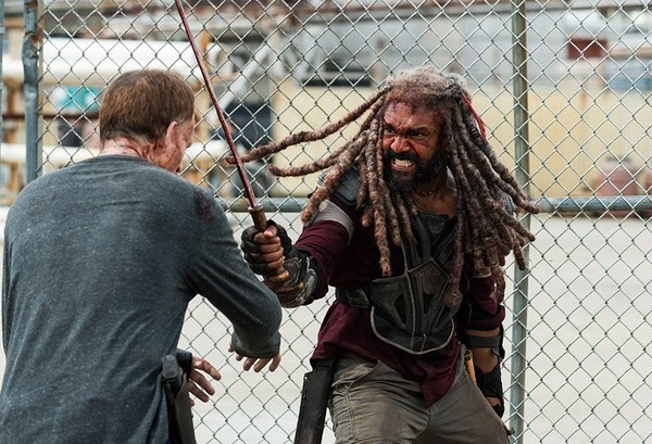 Khary Payton interpreta o personagem King Ezekiel na série The Walking Dead (Foto: Reprodução)