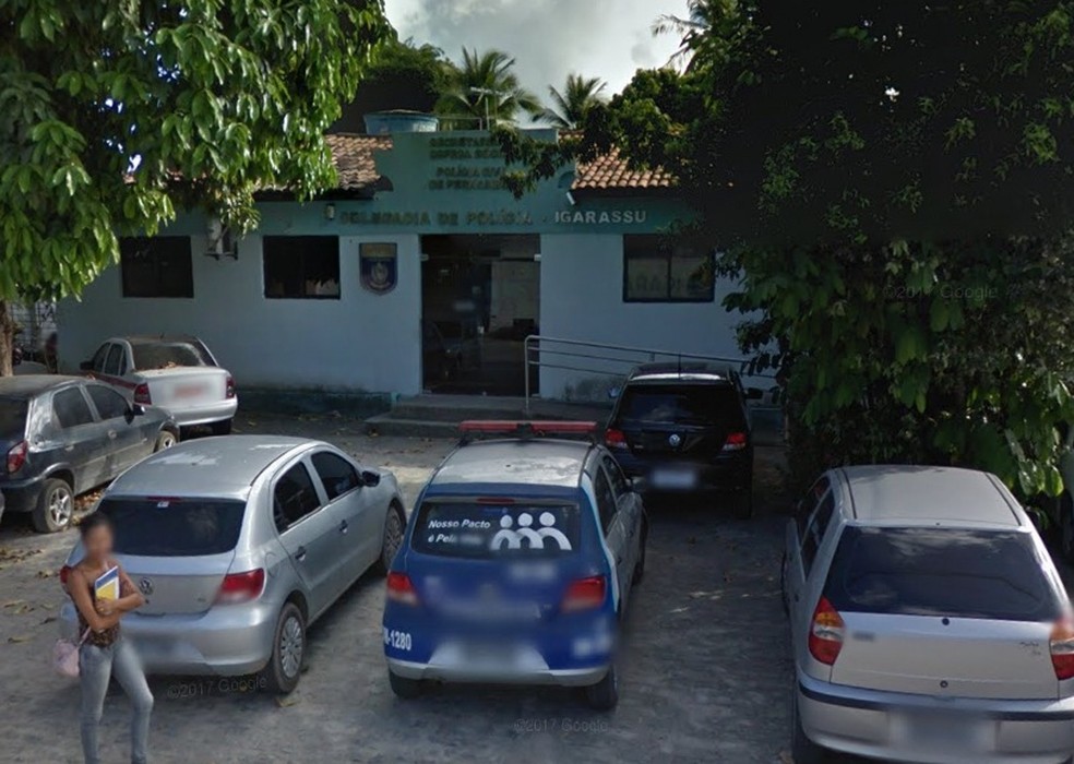 Prisão foi feita por equipe da Delegacia de Igarassu, no Grande Recife — Foto: Reprodução/Google Street View