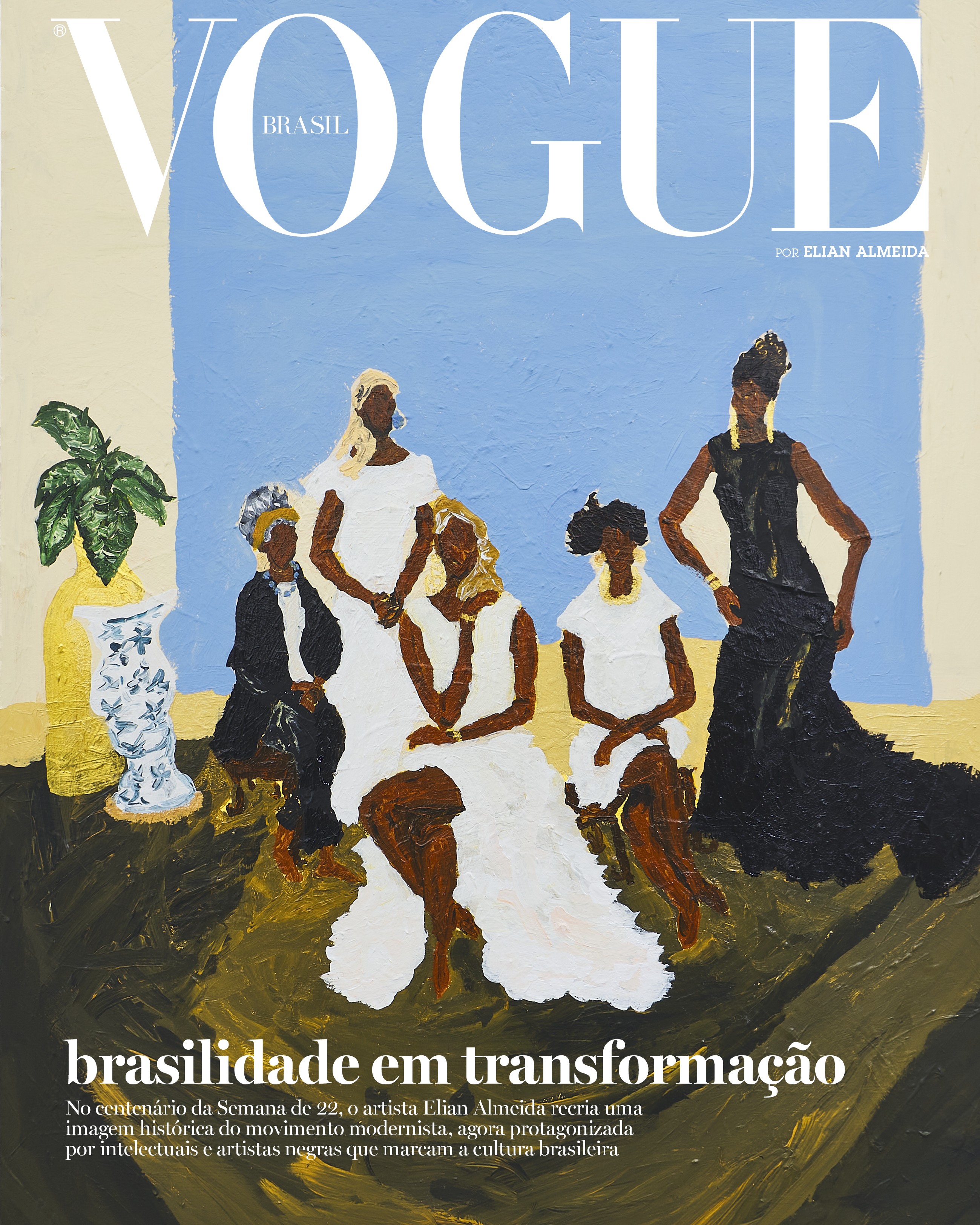 Capa Vogue Brasil Fevereiro 2022 (Foto: Vogue Brasil)
