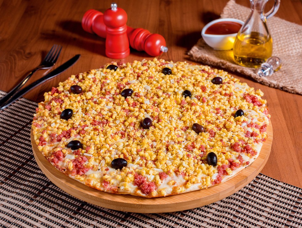 Parmê: promoção de pizzas — Foto: Divulgação / Agência Nebraska