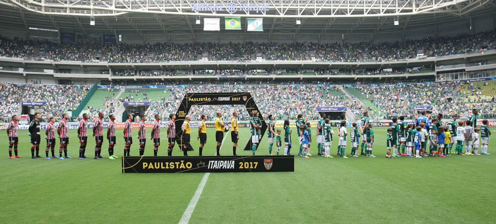 Verdão tem 100% de aproveitamento no Choque-Rei na arena