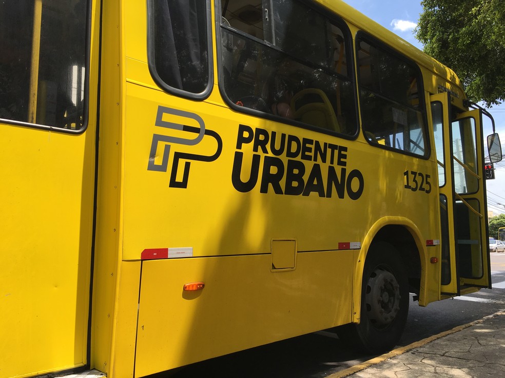 Transporte coletivo de Presidente Prudente — Foto: Wellington Roberto/G1