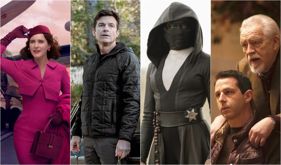 Séries indicadas ao Emmy 2020: 'Maravilhosa Sra. Maisel', 'Ozark', 'Watchmen' e 'Succession' — Foto: Divulgação