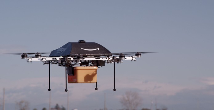 Exemplo de drone para uso comercial (Foto: Divulgação/Amazon)