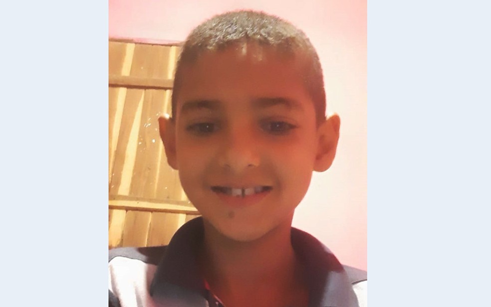 Ryan Coutinho, aos 10 anos — Foto: Arquivo pessoal