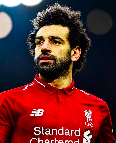 O jogador egípcio Mohamed Salah em ação pelo Liverpool (Foto: Instagram)