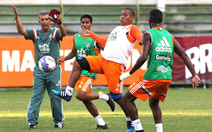 Ricardo Drubscky e Walter treino Fluminense (Foto: Nelson Perez / Fluminense)