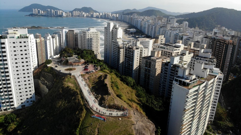 Guarujá, SP, aumenta em 799% plano financeiro da Secretaria de Obras entre 2019 e 2020 — Foto: Carlos Nogueira/Jornal A Tribuna