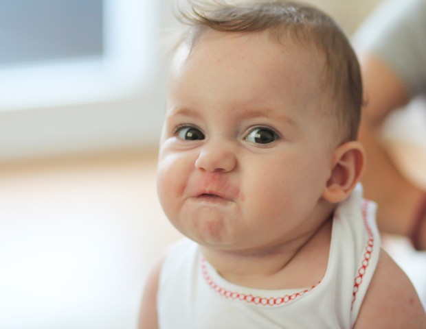Bebê muito bravo (Foto: Thinkstock)