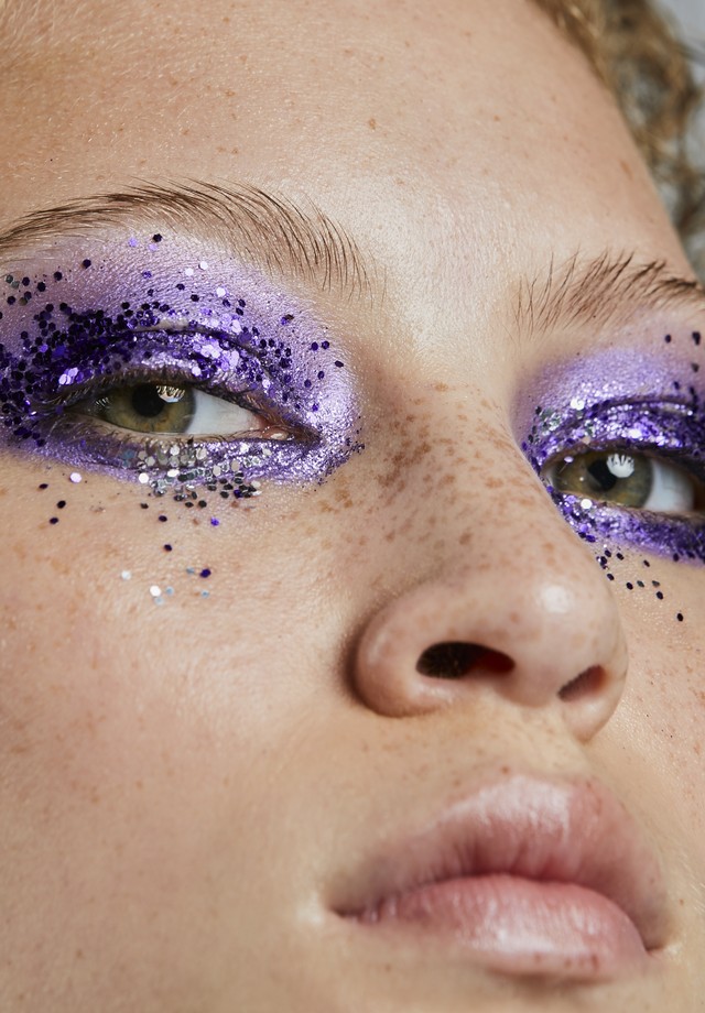 Sombra e glitter roxo - ultra violet (Foto: Vivi Bacco, para Jake Falchi)