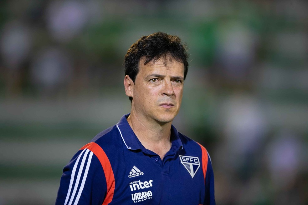 Fernando Diniz, técnico do São Paulo — Foto: Liamara Polli/Estadão Conteúdo