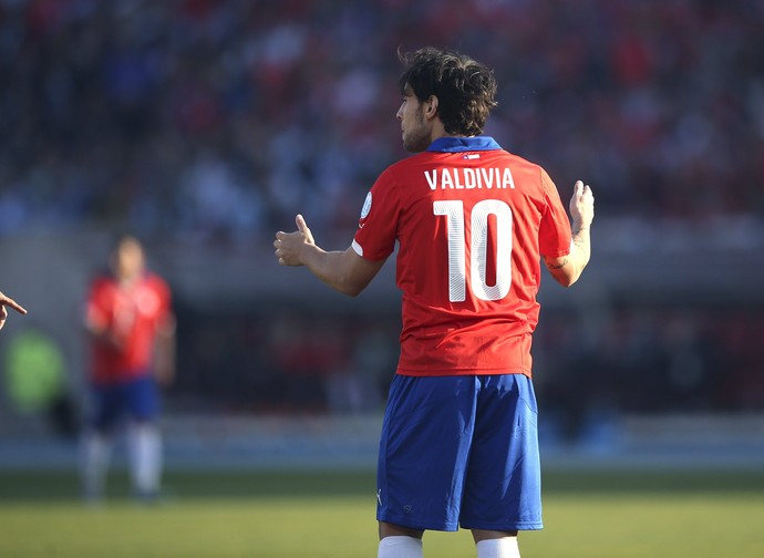 Valdivia Chile x Argentina Copa América (Foto: EFE)