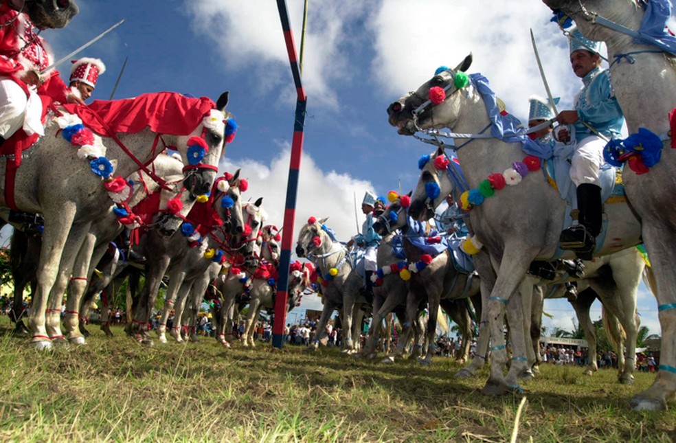 Tradicional Cavalhada de Santo Amaro, em Campos, RJ, será realizada nesta segunda (Foto: Divulgação/Prefeitura de Campos)