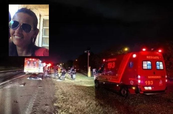 Mulher de 45 anos morre em acidente em estrada entre Gavião Peixoto e Nova Europa