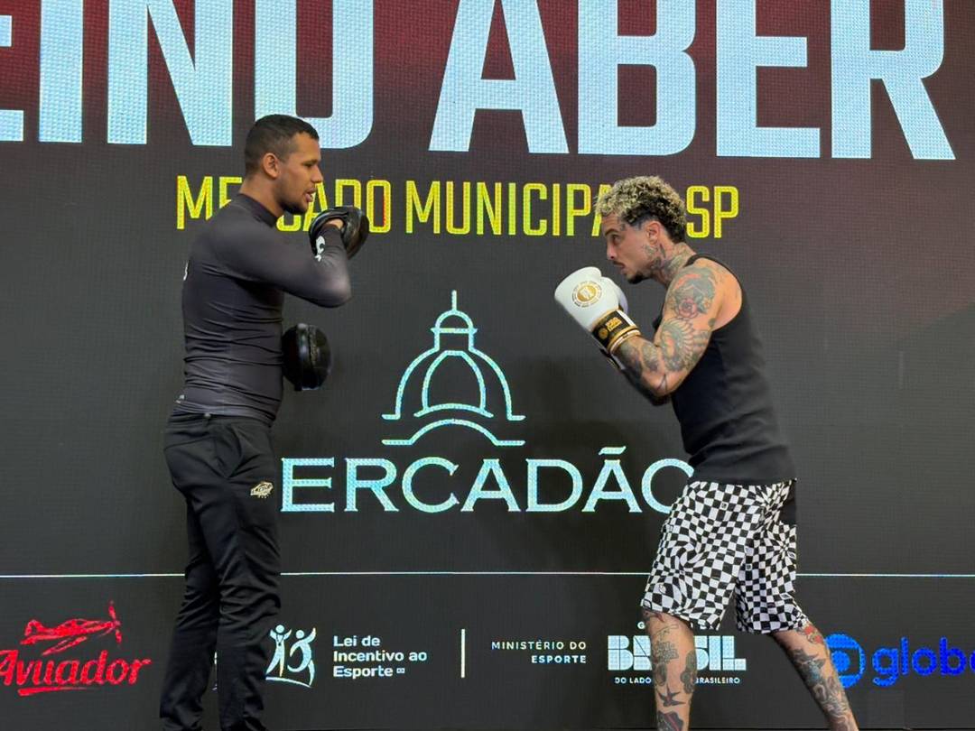 Popó x Whindersson no FMS 8: saiba como foi o treino aberto | ge