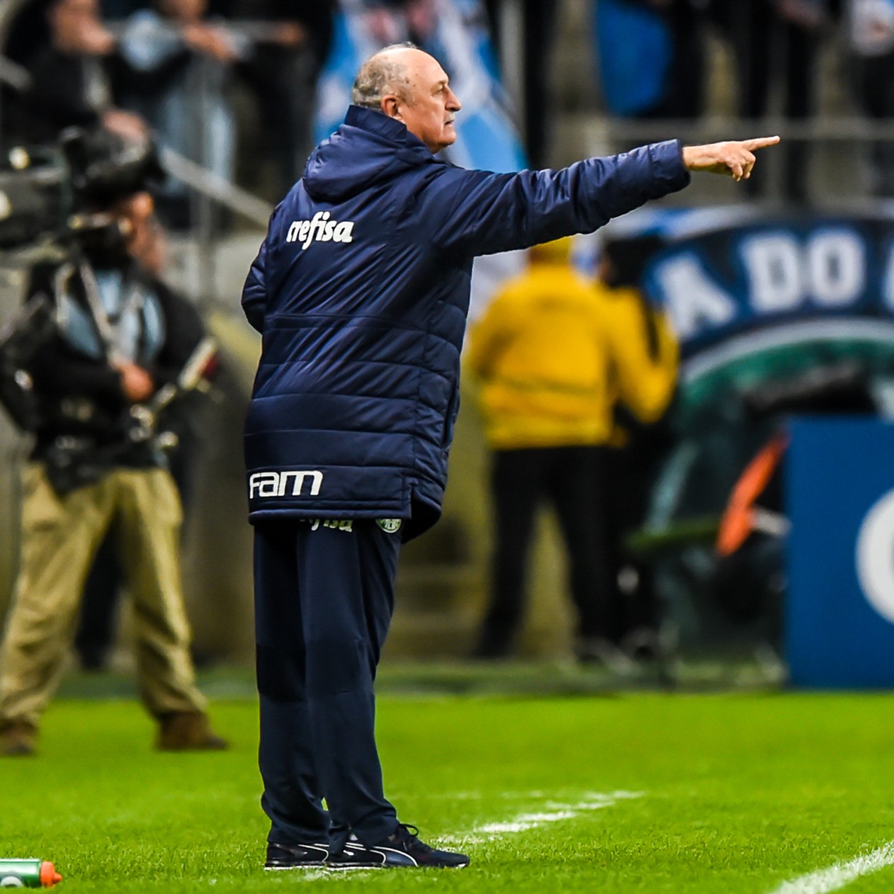 Felipão defende Felipe Melo e vê Palmeiras equilibrado: 