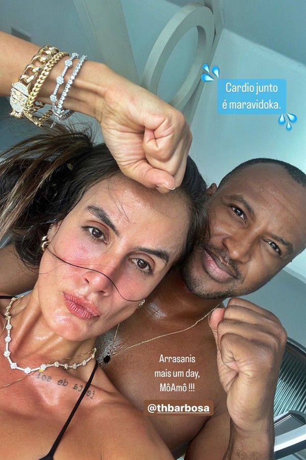 Thiaguinho e Carol Peixinho (Foto: Reprodução/ Instagram)
