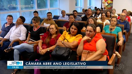 Câmara de Palmas abre ano legislativo; sessão conta com a presença de autoridades